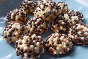Desert fursecuri cu bobite de ciocolata