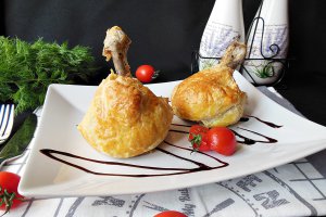 Pulpe de pui in foietaj