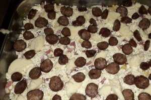 Aperitiv mamaliga in straturi
