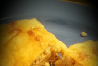 Clatite bechamel gratinate