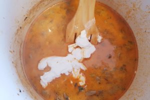 Supa crema de ciuperci
