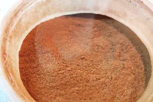 Desert pachetele cu mere, scortisoara si fructe confiate