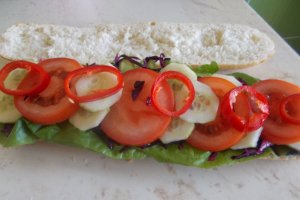 Vegan Club Sandwich