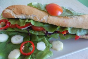 Vegan Club Sandwich