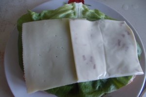 Sandvis ovo-lacto-vegetarian
