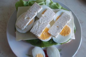 Sandvis ovo-lacto-vegetarian