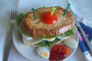 Sandvis ovo-lacto-vegetarian
