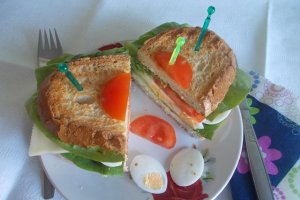 Sandvis ovo-lacto-vegetarian
