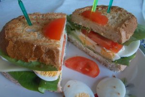 Sandvis ovo-lacto-vegetarian