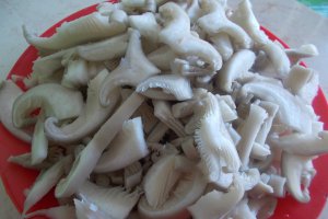 Ciorba cu ciuperci pleurotus si smantana