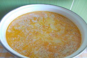 Ciorba cu ciuperci pleurotus si smantana