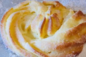 Desert choux a la creme
