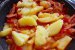 Cartofi taranesti cu gogosari in sos de rosii-4