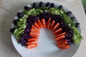 Salata Curcubeu