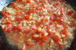 Ciorba de fasole verde, cu smantana si afumatura