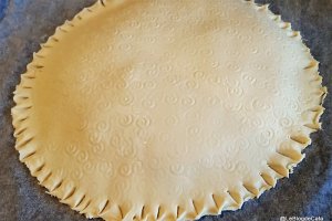 Desert placinta cu migdale si lemon curd / Galette des rois
