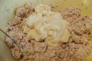 Salata de ciuperci cu piept de pui si telina
