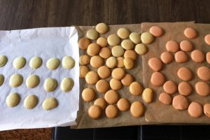 Desert macarons