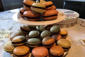 Desert macarons