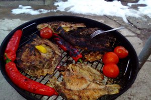 Saramura de peste la gratar