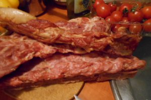 Varza cu afumatura in straturi