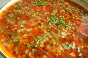 Ciorba de legume, acrita cu moare de varza