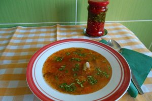 Ciorba de legume, acrita cu moare de varza
