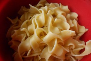Tagliatelle cu ciuperci si afumatura