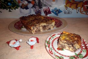 Desert budinca de cozonac