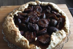 Desert tarta rustica cu prune
