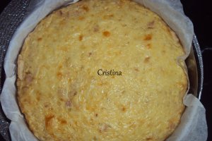 Tarta cu ceapa si bacon