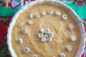 Desert tarta cu dovleac si lapte condesat