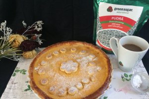 Desert tarta cu dovleac si lapte condesat