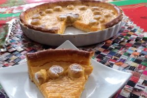 Desert tarta cu dovleac si lapte condesat