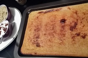Clatita cu faina de naut la cuptor / Socca