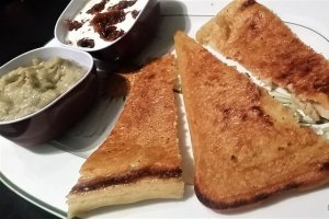 Clatita cu faina de naut la cuptor / Socca