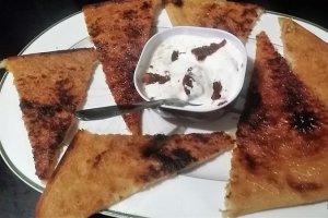 Clatita cu faina de naut la cuptor / Socca