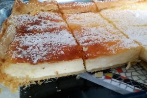 Desert placinta /Prajitura cu branza, lime si limoncello