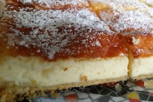 Desert placinta /Prajitura cu branza, lime si limoncello