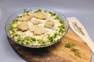 Salata de ciuperci champignons