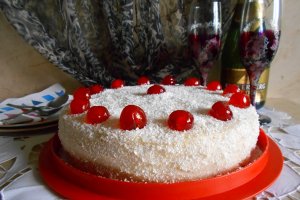 Desert tort Alba ca Zapada - Reteta nr. 500