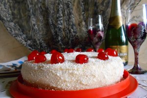 Desert tort Alba ca Zapada - Reteta nr. 500
