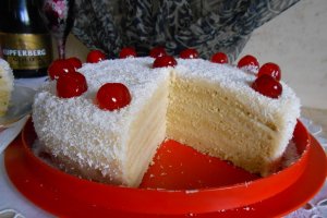 Desert tort Alba ca Zapada - Reteta nr. 500