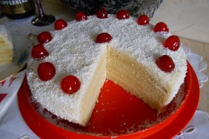 Desert tort Alba ca Zapada - Reteta nr. 500