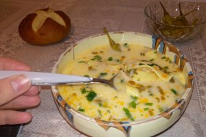 Ciorba de pui cu smantana