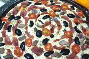 Foccacia-floare
