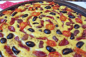 Foccacia-floare