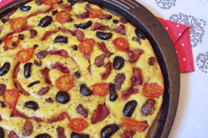 Foccacia-floare