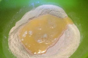 Desert gogosi din gris cu ciocolata