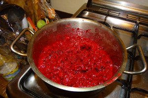 Desert prajitura cu fructe de padure